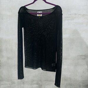UNIF Shear Net Knit Top